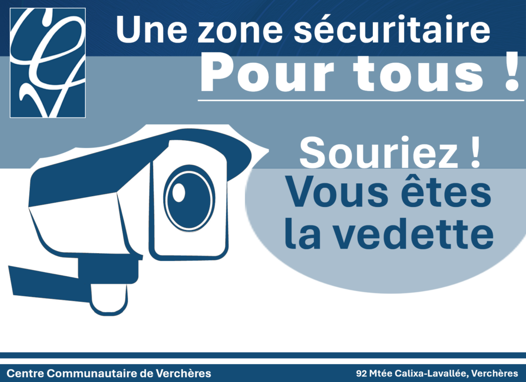 Une zone sécuritaire pour tous !