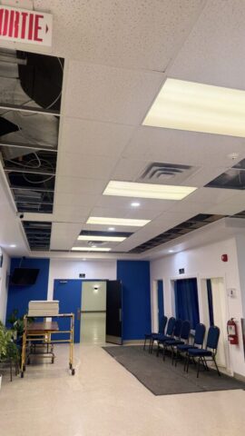 Plafond - Hall Desjardins 3